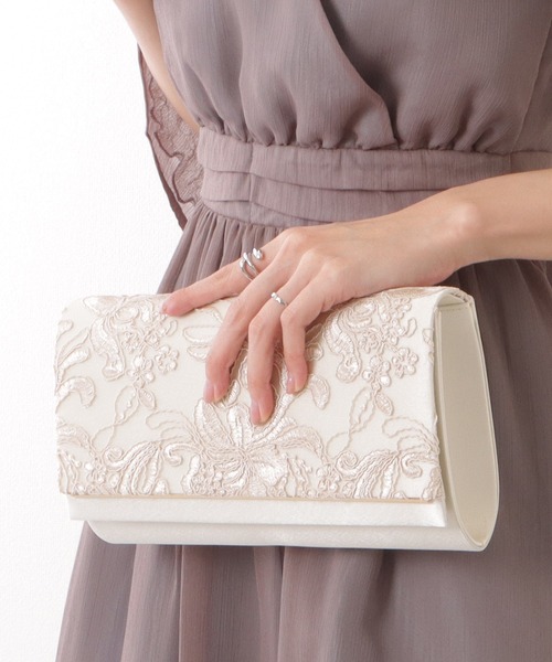 E-girlsサイン入りクラッチバック R/E SIDE / エアリボンクラッチバッグ | air ribbon bag