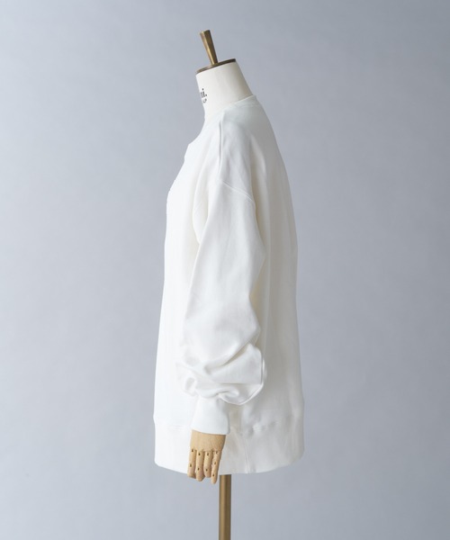 Seemi. byNICECLAUP（ シーミーバイナイスクラップ）の「【Seemi. 】 ロゴ刺繍オーバーサイズスウェット（スウェット・レディース・チャコールグレー/オフホワイト/ピンク・FREE）」の17枚目の写真