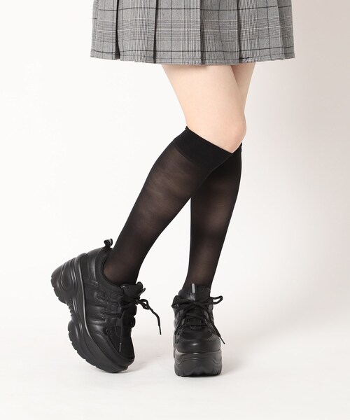 cs T&P(シーエスティーアンドピー)の「厚底レースアップスニーカー(スニーカー・レディース・ブラック・S/L/LL/M)」の12枚目の写真