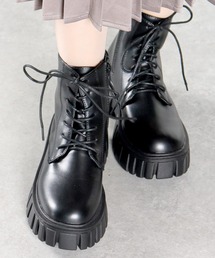 厚底ブーツ/レースアップ(9133)/サイドゴア(9134)/ストッレチ素材サイドジップ(9135)/Liberty doll