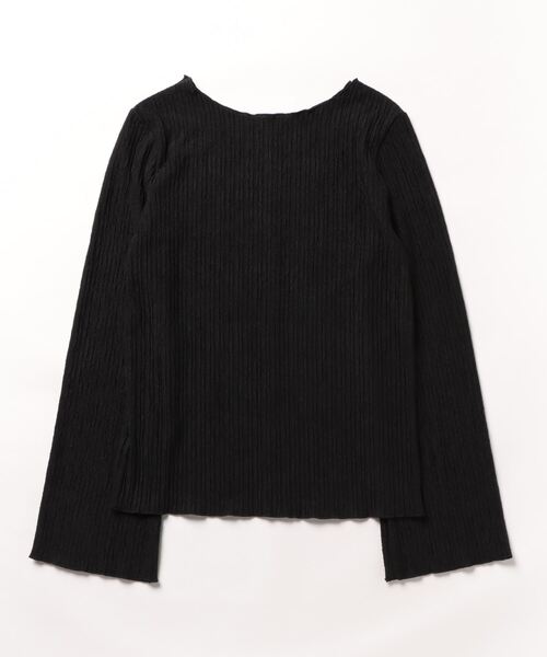 CECIL McBEE(セシルマクビー)の「2WAYベルスリーブメロートップス(Tシャツ/カットソー・レディース・ブラック/モカ/ブルー/アイボリー・MEDIUM/LARGE)」の5枚目の写真