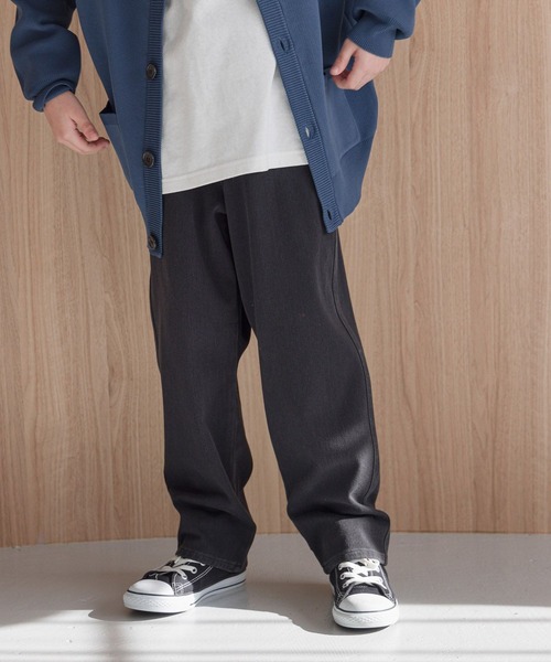 GLOBAL WORK(グローバルワーク)の「スゴラクワイドパンツ/985131(その他パンツ・キッズ・ベージュ/ライトブルー/ブラック・160cm/130cm/150cm/120cm/140cm/170cm)」の6枚目の写真
