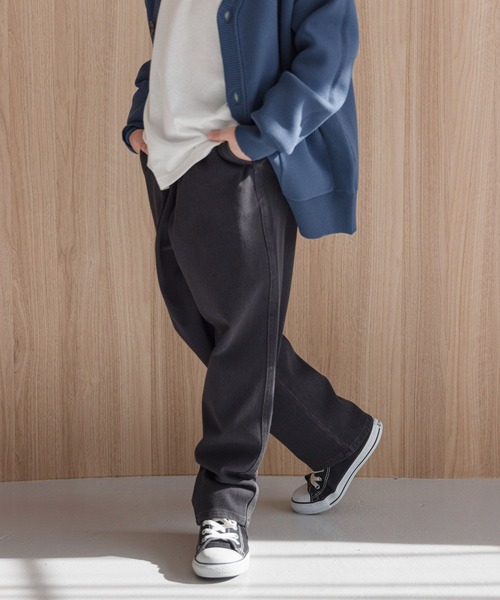 GLOBAL WORK(グローバルワーク)の「スゴラクワイドパンツ/985131(その他パンツ・キッズ・ベージュ/ライトブルー/ブラック・160cm/130cm/150cm/120cm/140cm/170cm)」の7枚目の写真