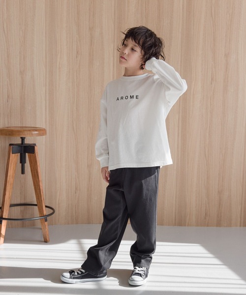 GLOBAL WORK(グローバルワーク)の「スゴラクワイドパンツ/985131(その他パンツ・キッズ・ベージュ/ライトブルー/ブラック・160cm/130cm/150cm/120cm/140cm/170cm)」の11枚目の写真
