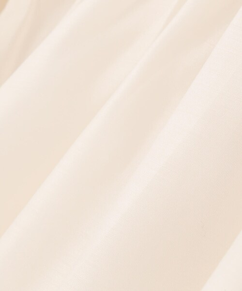 NATURAL BEAUTY BASIC（ナチュラルビューティーベーシック）の「◇シアーギャザーペプラムブラウス（シャツ/ブラウス・レディース・オフホワイト/ベージュ/ブラック・SMALL/MEDIUM）」の11枚目の写真