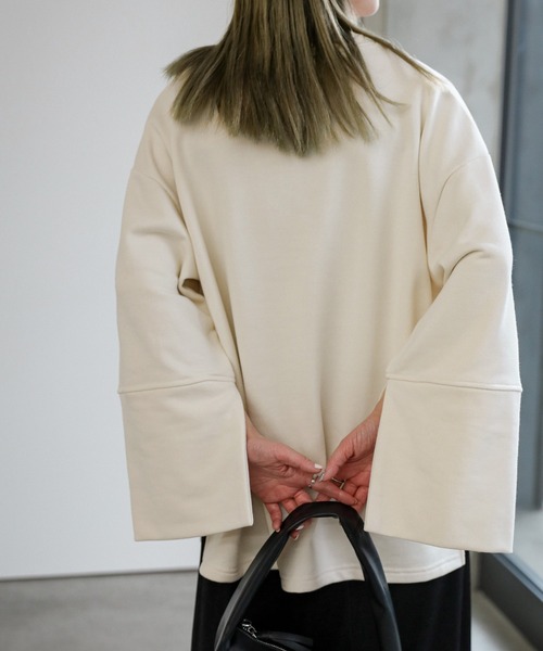 セール】フレアスリーブルーズスウェット（スウェット）｜select MOCA