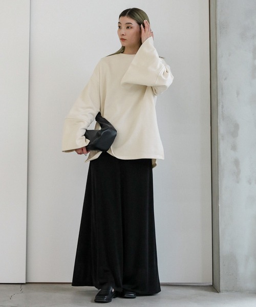 セール】フレアスリーブルーズスウェット（スウェット）｜select MOCA