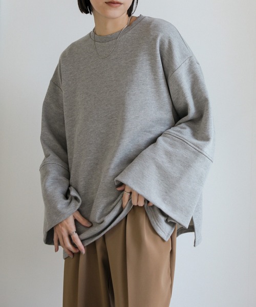 セール】フレアスリーブルーズスウェット（スウェット）｜select MOCA