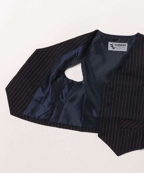 kladskap(クレードスコープ)の「セレモニーベスト(ベスト・キッズ・ネイビー/グレー・110cm/120cm/130cm/100cm/90cm)」の4枚目の写真