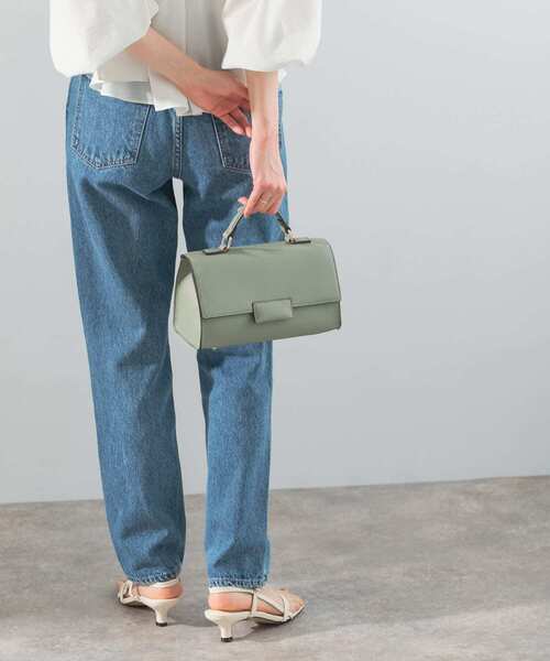 URBAN RESEARCH ROSSO WOMEN（アーバンリサーチ　ロッソ）の「フラップショルダーバッグ（ショルダーバッグ・レディース・ベージュ系その他/グリーン系その他/オフホワイト・-）」の3枚目の写真