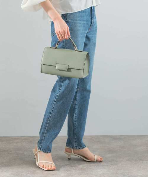 URBAN RESEARCH ROSSO WOMEN（アーバンリサーチ　ロッソ）の「フラップショルダーバッグ（ショルダーバッグ・レディース・ベージュ系その他/グリーン系その他/オフホワイト・-）」の6枚目の写真