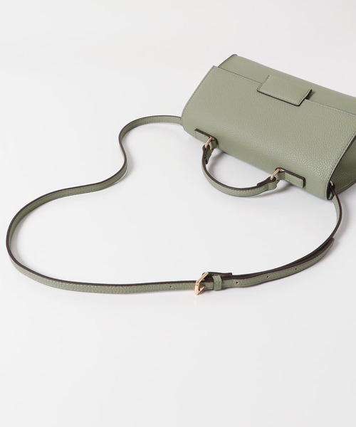 URBAN RESEARCH ROSSO WOMEN（アーバンリサーチ　ロッソ）の「フラップショルダーバッグ（ショルダーバッグ・レディース・ベージュ系その他/グリーン系その他/オフホワイト・-）」の14枚目の写真