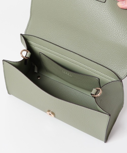 URBAN RESEARCH ROSSO WOMEN（アーバンリサーチ　ロッソ）の「フラップショルダーバッグ（ショルダーバッグ・レディース・ベージュ系その他/グリーン系その他/オフホワイト・-）」の15枚目の写真