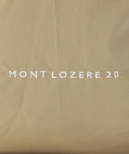 DANTON(ダントン)の「RECYCLED NYLON CLOTH BACKPACK〈MONT LOZERE 20〉(バックパック/リュック・レディース・ベージュ/オリーブ/グレー/ブラック/イエロー・-)」の13枚目の写真