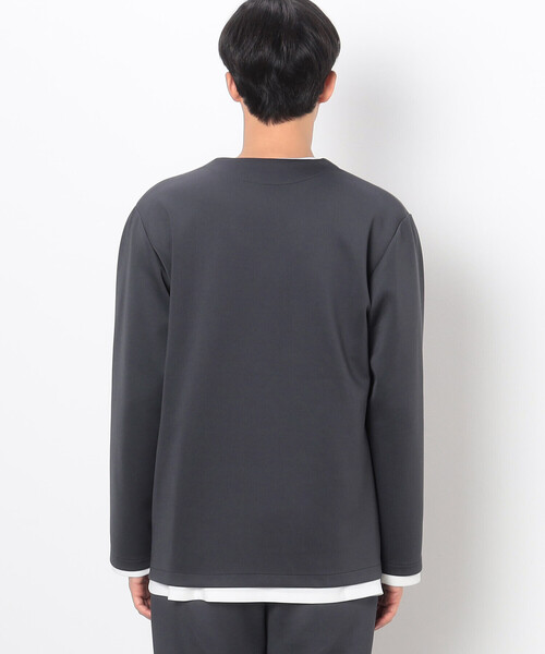 セール】【セットアップ対応】ファンクショナルジャージ ラペルレス