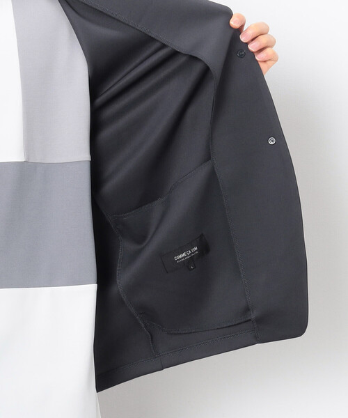 セール】【セットアップ対応】ファンクショナルジャージ ラペルレス