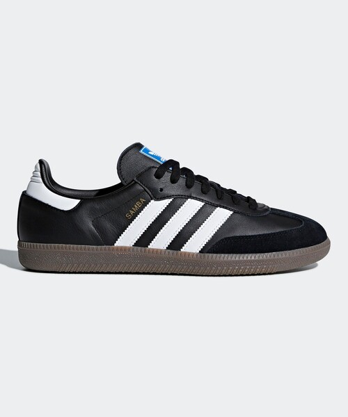 adidas(アディダス)の「ADIDAS: SAMBA OG(スニーカー・メンズ・ブラック/ライトホワイト/ネイビー/ホワイト・11/10/9/8/15 /7.5)」の4枚目の写真
