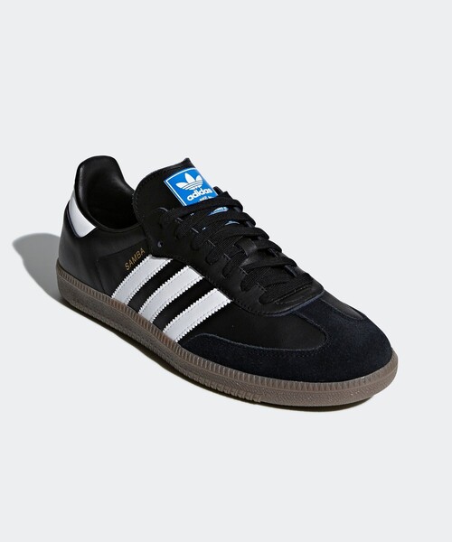 adidas(アディダス)の「ADIDAS: SAMBA OG(スニーカー・メンズ・ブラック/ライトホワイト/ネイビー/ホワイト・11/10/9/8/15 /7.5)」の8枚目の写真