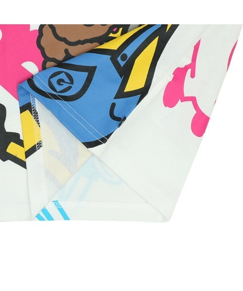 MINIONS（ミニオンズ）の「親子お揃い ミニオン カラフル配色 Tシャツ 9288A（Tシャツ/カットソー・レディース・ホワイト・S/M/L）」の16枚目の写真