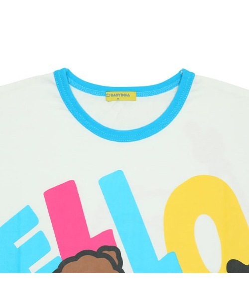 MINIONS（ミニオンズ）の「親子お揃い ミニオン カラフル配色 Tシャツ 9288A（Tシャツ/カットソー・レディース・ホワイト・S/M/L）」の15枚目の写真