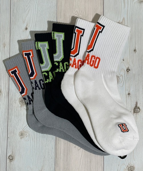 UNIVERSAL OVERALL（ユニバーサルオーバーオール）の「UNIVERSAL OVERALL　ユニバーサルオーバール　レディース 3Pクルーソックス（ソックス/靴下・レディース・その他2/その他3/その他5/その他4/その他1/その他7/その他9/その他12/その他6/その他14/その他15/その他16/その他17/その他11/その他8/その他10/その他13・23-25/23-25cm）」の3枚目の写真