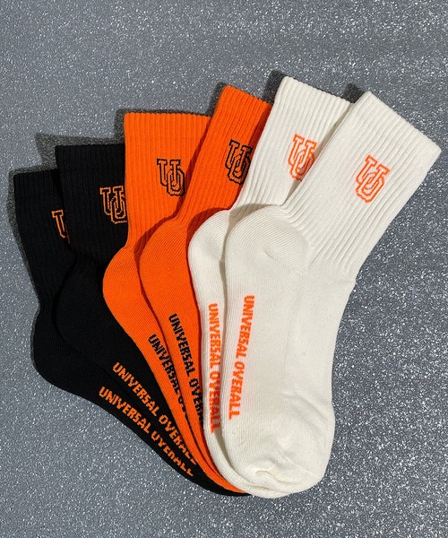 UNIVERSAL OVERALL（ユニバーサルオーバーオール）の「UNIVERSAL OVERALL　ユニバーサルオーバール　レディース 3Pクルーソックス（ソックス/靴下・レディース・その他2/その他3/その他5/その他4/その他1/その他7/その他9/その他12/その他6/その他14/その他15/その他16/その他17/その他11/その他8/その他10/その他13・23-25/23-25cm）」の4枚目の写真