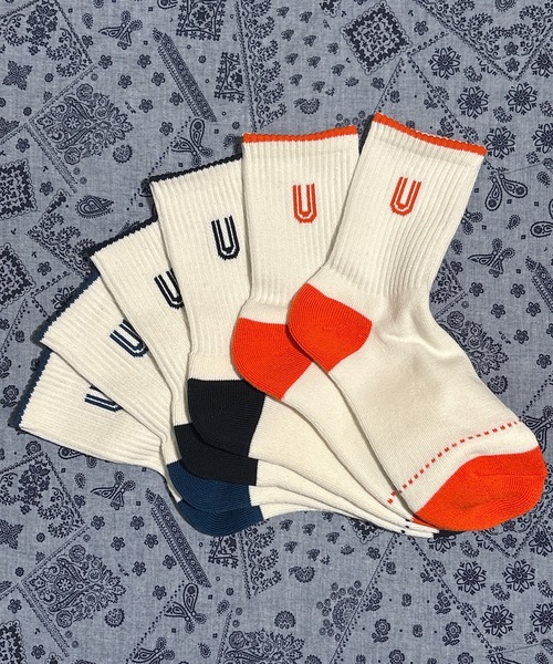 UNIVERSAL OVERALL（ユニバーサルオーバーオール）の「UNIVERSAL OVERALL　ユニバーサルオーバール　レディース 3Pクルーソックス（ソックス/靴下・レディース・その他2/その他3/その他5/その他4/その他1/その他7/その他9/その他12/その他6/その他14/その他15/その他16/その他17/その他11/その他8/その他10/その他13・23-25/23-25cm）」の6枚目の写真