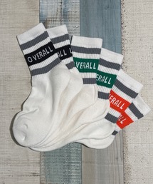 UNIVERSAL OVERALL（ユニバーサルオーバーオール）の「UNIVERSAL OVERALL　ユニバーサルオーバール　レディース 3Pクルーソックス（ソックス/靴下）」