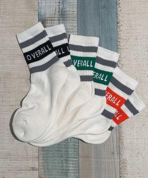 UNIVERSAL OVERALL（ユニバーサルオーバーオール）の「UNIVERSAL OVERALL　ユニバーサルオーバール　レディース 3Pクルーソックス（ソックス/靴下・レディース・その他2/その他3/その他5/その他4/その他1/その他7/その他9/その他12/その他6/その他14/その他15/その他16/その他17/その他11/その他8/その他10/その他13・23-25/23-25cm）」の7枚目の写真