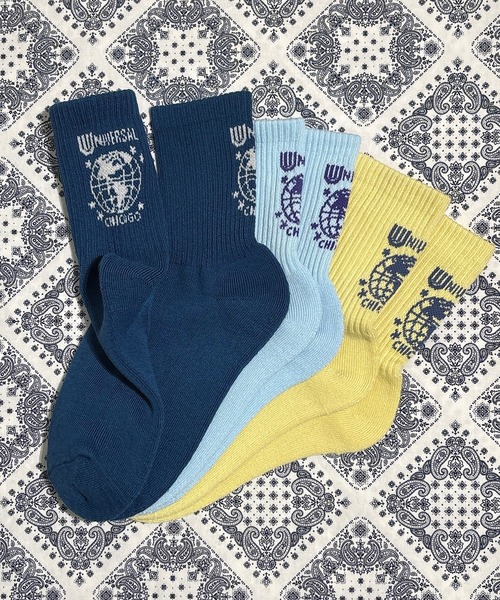 UNIVERSAL OVERALL（ユニバーサルオーバーオール）の「UNIVERSAL OVERALL　ユニバーサルオーバール　レディース 3Pクルーソックス（ソックス/靴下・レディース・その他2/その他3/その他5/その他4/その他1/その他7/その他9/その他12/その他6/その他14/その他15/その他16/その他17/その他11/その他8/その他10/その他13・23-25/23-25cm）」の13枚目の写真
