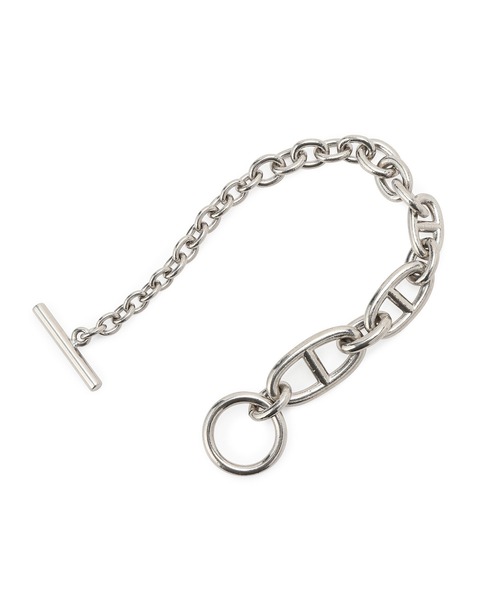 JUNRED(ジュンレッド)の「ital. from JUNRed / gradient anchor bracelet(ブレスレット・メンズ・シルバー・FREE)」の3枚目の写真