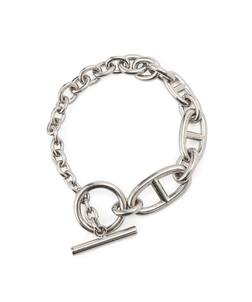 JUNRED(ジュンレッド)の「ital. from JUNRed / gradient anchor bracelet(ブレスレット・メンズ・シルバー・FREE)」の6枚目の写真