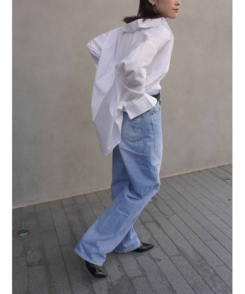 ENCIRCLE(エンサークル)の「【ENCIRCLE/エンサークル】Comfy jeans/コンフィージーンズ(デニム)(デニムパンツ・レディース・ワンウォッシュ・2/1)」の10枚目の写真