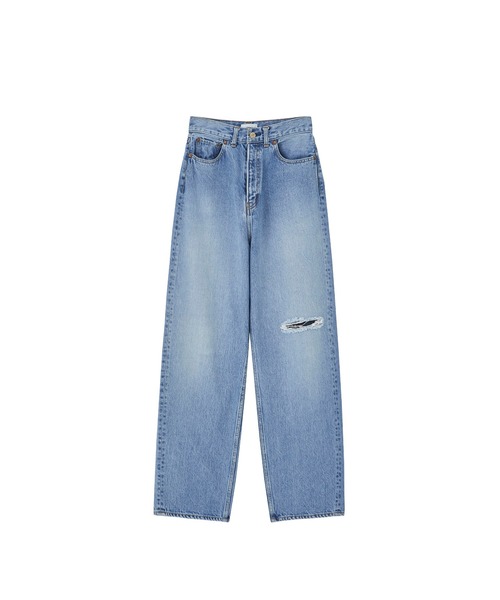 ENCIRCLE(エンサークル)の「【ENCIRCLE/エンサークル】Comfy jeans/コンフィージーンズ(デニム)(デニムパンツ・レディース・ワンウォッシュ・2/1)」の3枚目の写真