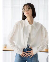 Ungrid | ダブルカフスショートシャツ(シャツ/ブラウス)