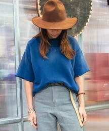 【DENIM DELIGHT DAYS】レギュラーウェイトスウェットショートスリーブシャツ