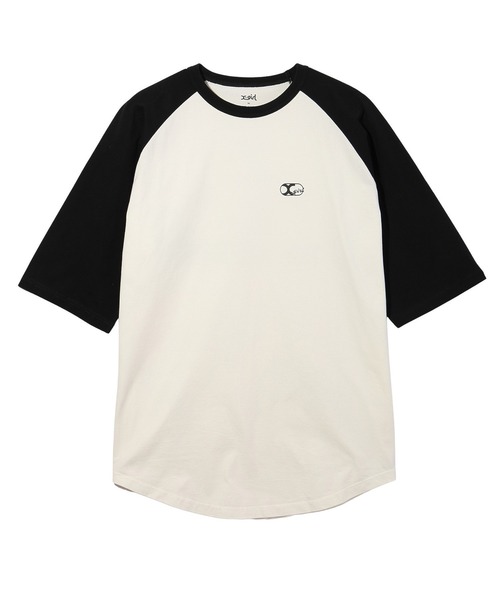 X-girl（エックスガール）の「COLLEGE LOGO B/B TEE DRESS