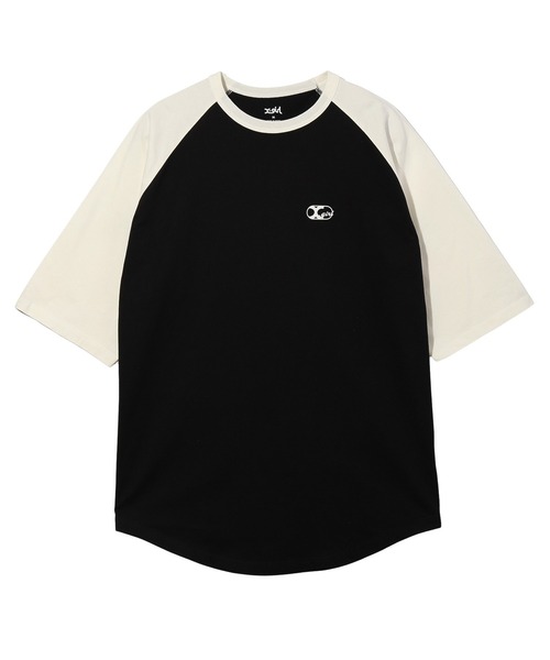 X-girl（エックスガール）の「COLLEGE LOGO B/B TEE DRESS（ワンピース・レディース・ブラック/ホワイト・S/M）」の4枚目の写真