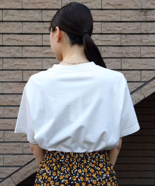 THE SHINZONE(ザ シンゾーン)の「THE SHINZONE/シンゾーン ロサンゼルスTEE LOS ANGELES TEE 24MMSCU03(Tシャツ/カットソー・レディース・ホワイト/ネイビー・FREE)」の18枚目の写真