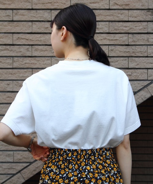 THE SHINZONE(ザ シンゾーン)の「THE SHINZONE/シンゾーン ロサンゼルスTEE LOS ANGELES TEE 24MMSCU03(Tシャツ/カットソー・レディース・ホワイト/ネイビー・FREE)」の19枚目の写真
