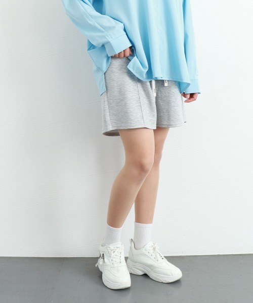 Miniministore（ミニミニストア）の「ショートパンツ スポーツパンツ 6色 夏ショートパンツ ショーパン 短パン ハーフパンツ クロップド（その他パンツ・レディース・グレー/ライトグリーン/グリーン/ピンク/ネイビー/ブラック・L/M/S）」の12枚目の写真
