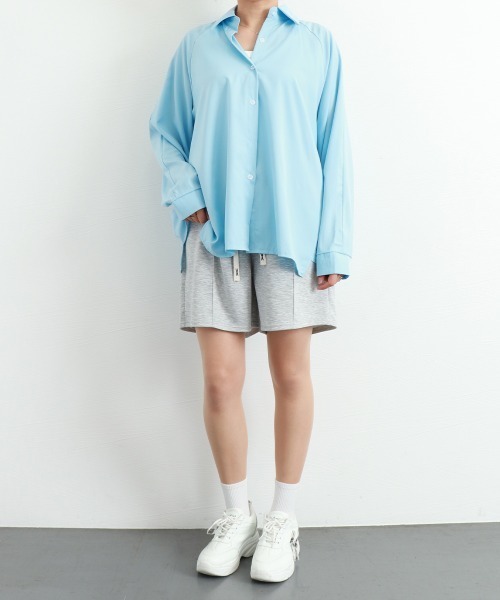 Miniministore（ミニミニストア）の「ショートパンツ スポーツパンツ 6色 夏ショートパンツ ショーパン 短パン ハーフパンツ クロップド（その他パンツ・レディース・グレー/ライトグリーン/グリーン/ピンク/ネイビー/ブラック・L/M/S）」の14枚目の写真