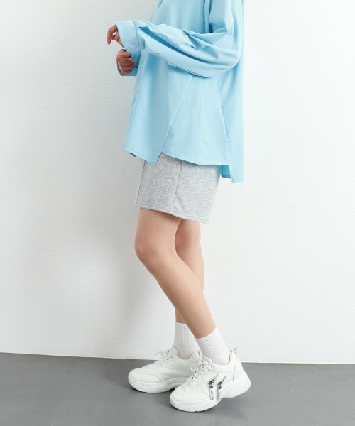 Miniministore（ミニミニストア）の「ショートパンツ スポーツパンツ 6色 夏ショートパンツ ショーパン 短パン ハーフパンツ クロップド（その他パンツ・レディース・グレー/ライトグリーン/グリーン/ピンク/ネイビー/ブラック・L/M/S）」の15枚目の写真