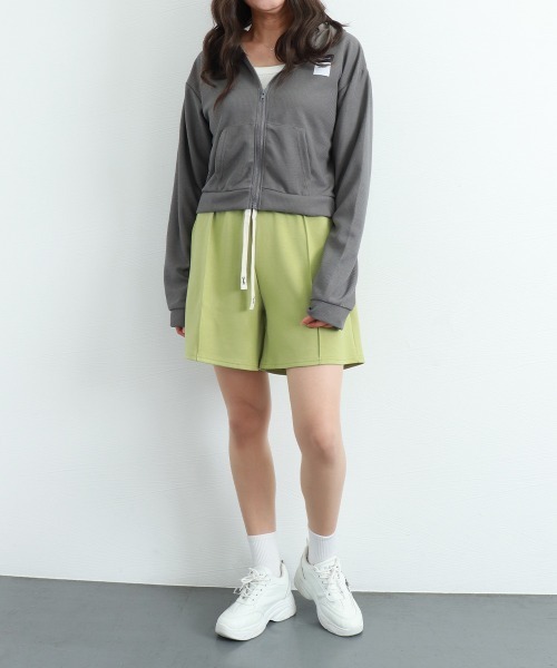 Miniministore（ミニミニストア）の「ショートパンツ スポーツパンツ 6色 夏ショートパンツ ショーパン 短パン ハーフパンツ クロップド（その他パンツ・レディース・グレー/ライトグリーン/グリーン/ピンク/ネイビー/ブラック・L/M/S）」の18枚目の写真