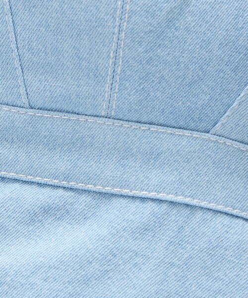 DEICY(デイシー)の「レースアップビスチェ(シャツ/ブラウス・レディース・アイボリー/ライトブルー/インディゴブルー・0/1)」の22枚目の写真