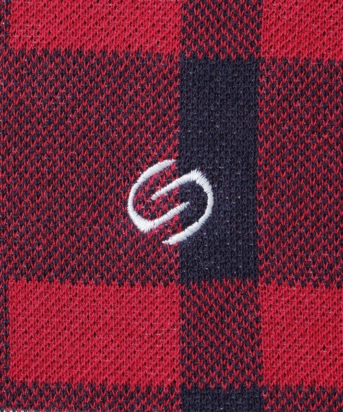 SILAS(サイラス)の「KNIT S/S SHIRT(シャツ/ブラウス・メンズ・レッド/ブルー・L/M)」の14枚目の写真