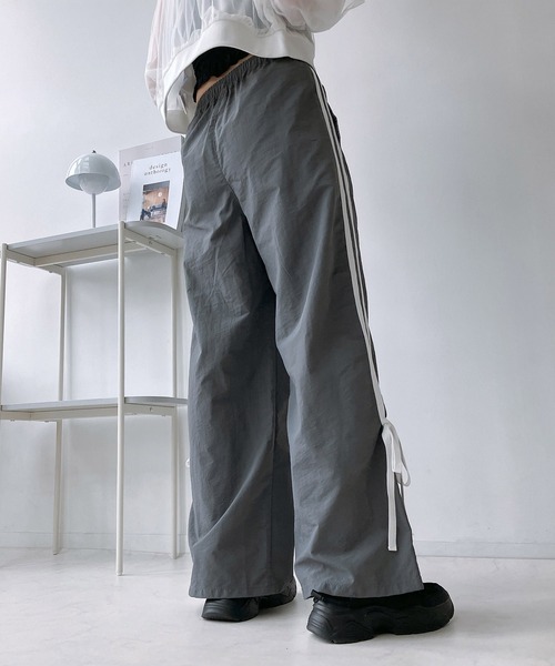 AO 値下げ⭐︎nagonstans 2025ss ワイドパンツ　グレーS AO様専用 値下げ⭐︎nagonstans 2025ss ワイドパンツ グレーS