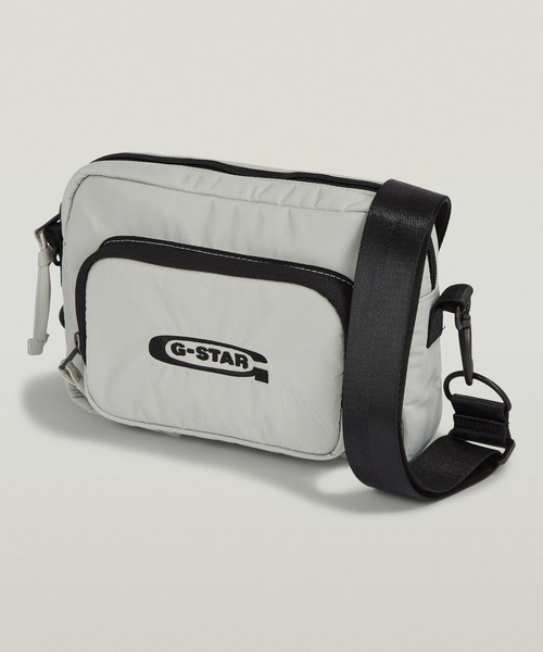 G-STAR(ジースター)の「PADDED FANNY BAG/ミニショルダーバッグ(ショルダーバッグ・メンズ・ダークブラック/グレー・ONE SIZE)」の2枚目の写真