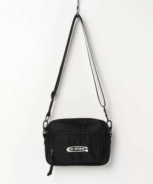 G-STAR(ジースター)の「PADDED FANNY BAG/ミニショルダーバッグ(ショルダーバッグ・メンズ・ダークブラック/グレー・ONE SIZE)」の4枚目の写真