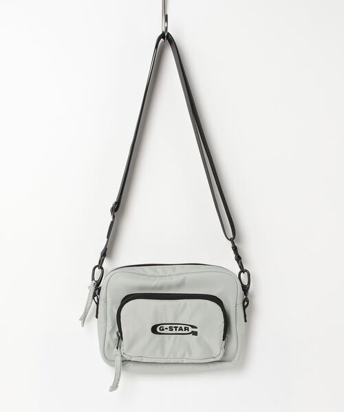 G-STAR(ジースター)の「PADDED FANNY BAG/ミニショルダーバッグ(ショルダーバッグ・メンズ・ダークブラック/グレー・ONE SIZE)」の8枚目の写真